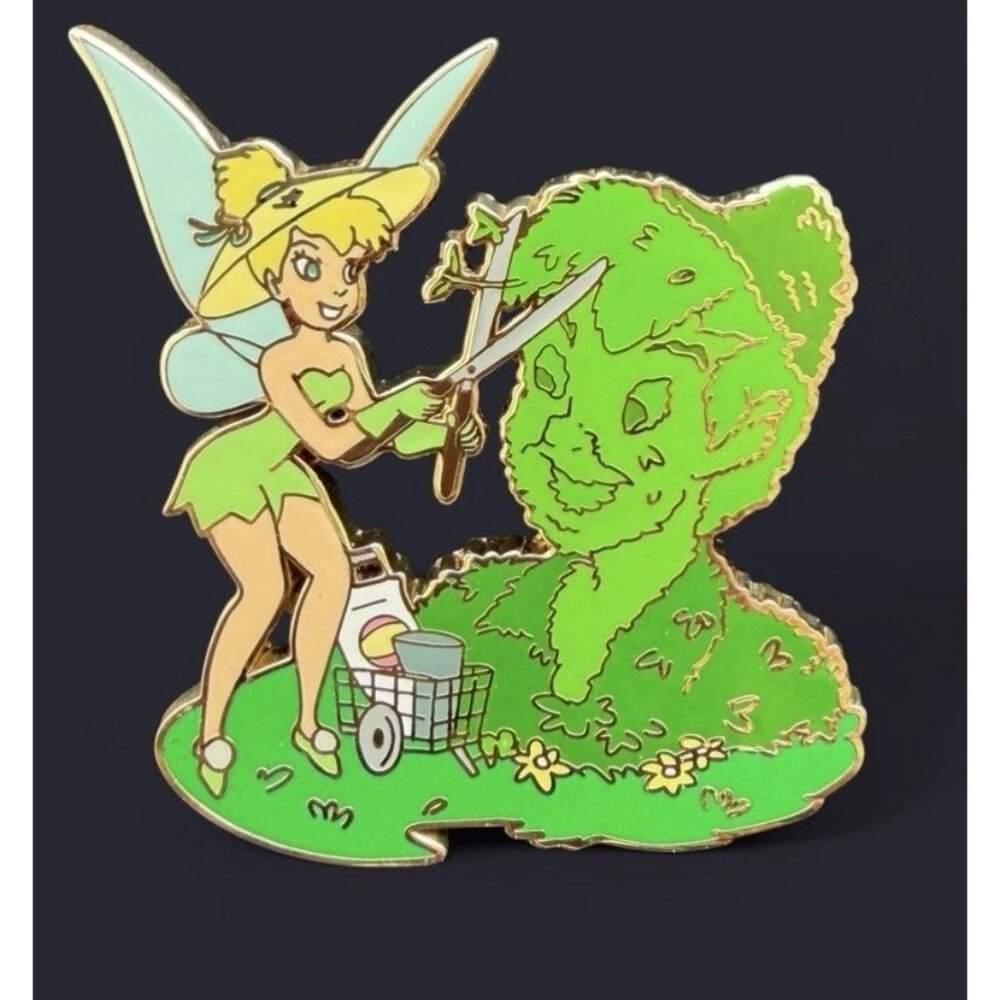 Disney Shopping - Tinker Bell & Peter Pan - Topiary Garden LE250 Pin